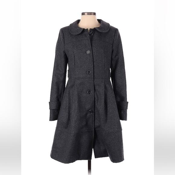 Maria Westerlind limited edition Lovis grey long wool blend peacoat,36 or small - Picture 2 of 13